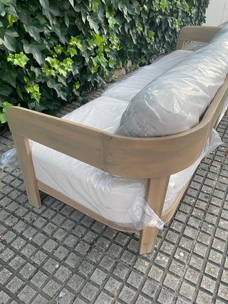 Sofá de jardín Uleno Sklum 3 plazas
