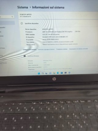 Notebook HP 15 pollici Windows 11