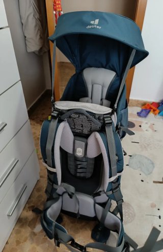 Mochila portabebés de montaña y trekking