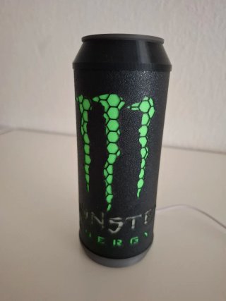 Figura 3D Monster Brilla Oscuridad