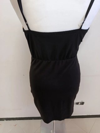 Vestitino floreale con fiocco nero
