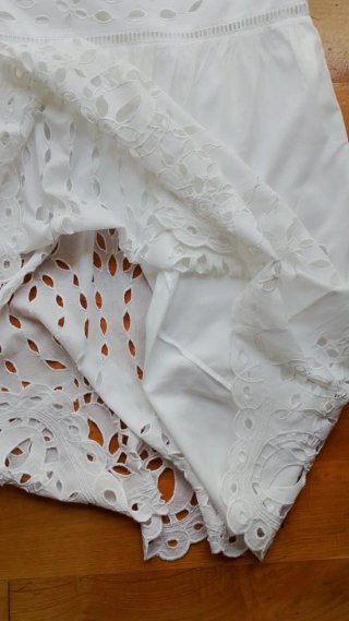 Vestido Blanco Carolina Herrera