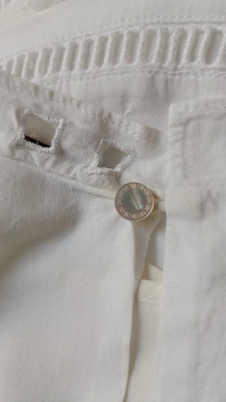 Vestido Blanco Carolina Herrera