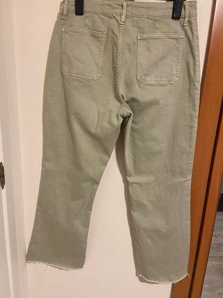 Pantalones Mango Flare Crop Talla 42