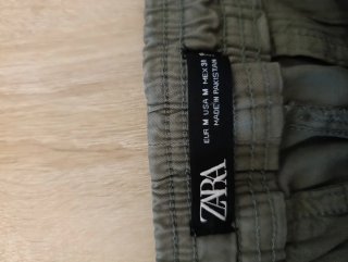 Pantaloni Zara Uomo Jogger Verde