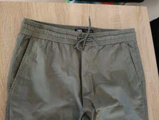 Pantaloni Zara Uomo Jogger Verde