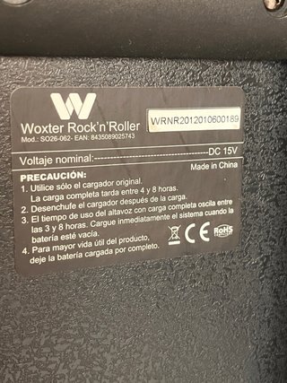 Altavoz Portátil Woxter SO26-062 Negro