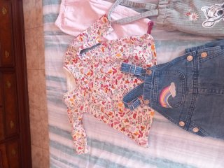 Lote Ropa Niña 4 Prendas Talla 2-3 Años