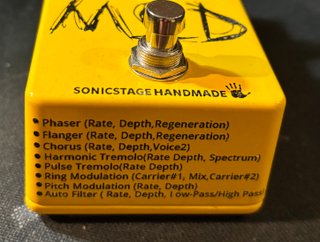 Pedal Modulaciones Sonicstage Handmade