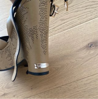 Sandali Versace donna beige/blu
