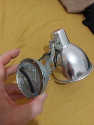 Flexo corto vintage aluminio