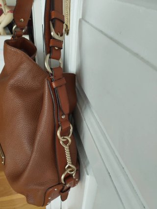 Bolso Michael Kors Marrón Piel