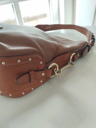 Bolso Michael Kors Marrón Piel