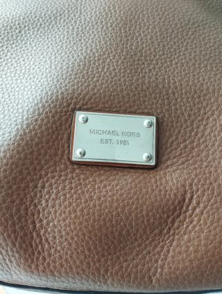 Bolso Michael Kors Marrón Piel