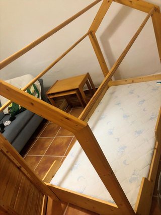 Cama Montessori Madera Casita