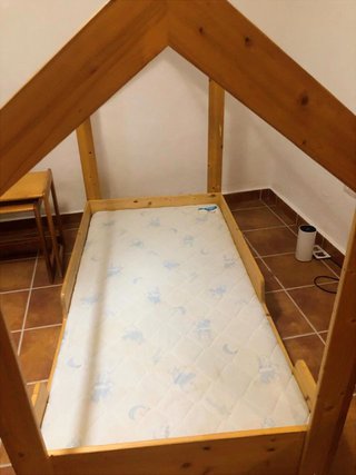 Cama Montessori Madera Casita