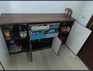 Mueble recibidor/aparador diseño patchwork