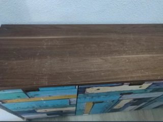Mueble recibidor/aparador diseño patchwork
