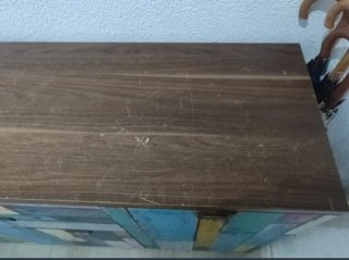 Mueble recibidor/aparador diseño patchwork