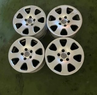 Llantas Audi 15 5x112 57.1mm válidas para VW T4