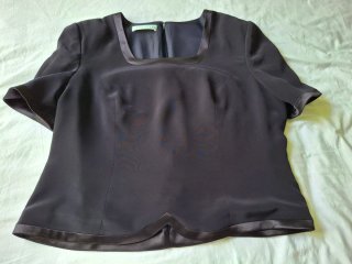 Top donna Pronovias blu navy