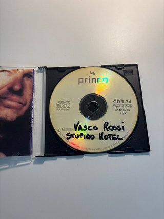 CD Vasco Rossi Stupido Hotel Album