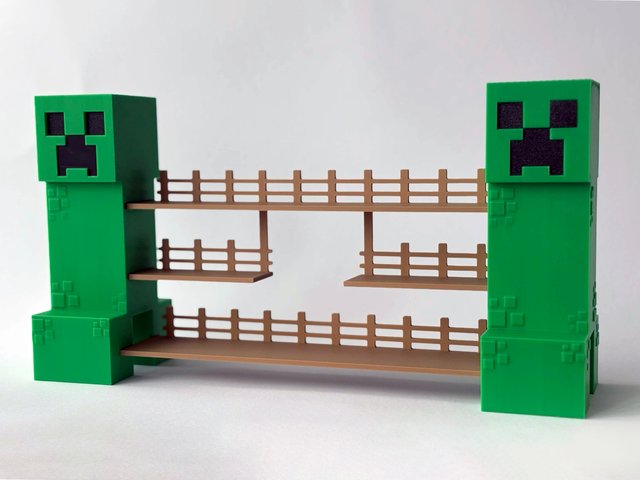 Expositor Kinder Joy Minecraft creeper