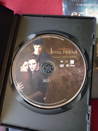 Saga Crepúsculo DVD 5 Películas