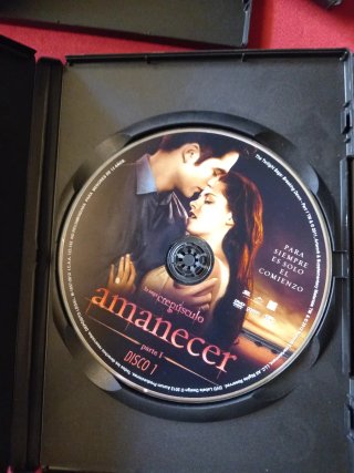 Saga Crepúsculo DVD 5 Películas