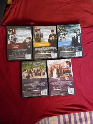Saga Crepúsculo DVD 5 Películas