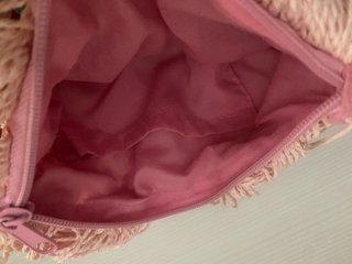 Bolso de mano con botones de colores