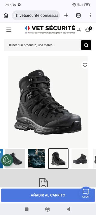 Botas Salomon Quest 4D Forces 2 goretex Talla 44