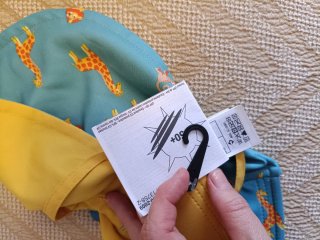 Gorro de playa para bebé con estampado