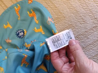 Gorro de playa para bebé con estampado