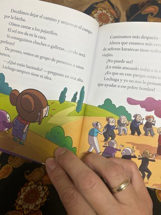 Una tarde perdida - Carla y lechuga