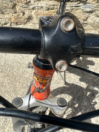 Bicicleta infantil BMX naranja