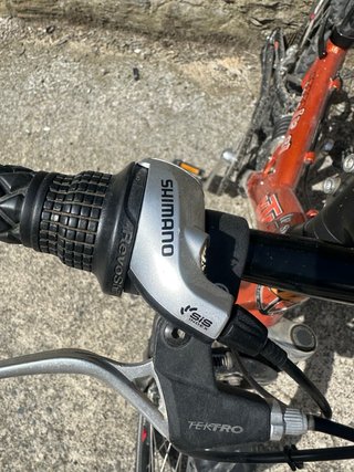 Bicicleta infantil BMX naranja
