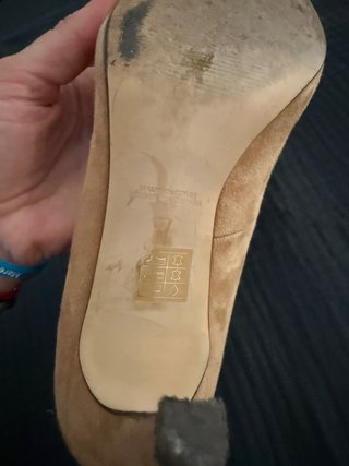 Zapatos de tacón Lucia Boix beige talla 37
