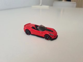 Corvette Convertible GM FJV40 Rojo