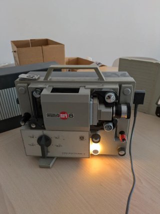 Proyector Super 8 Eumig Mark 8