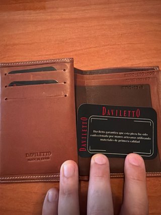 Billetera Daviletto Marrón