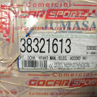FARO DERECHO HONDA ACCORD NUEVO 38321613