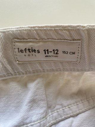 Bermuda infantil Lefties T11-12 “washed”
