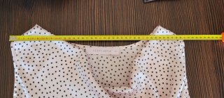 Top donna Very Simple rosa pois