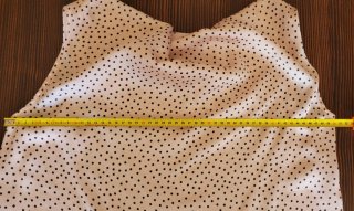 Top donna Very Simple rosa pois