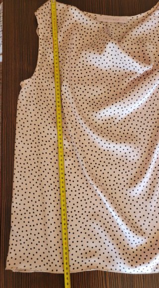 Top donna Very Simple rosa pois