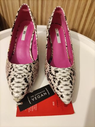 Zapatos tacón XTILES multicolor talla 40
