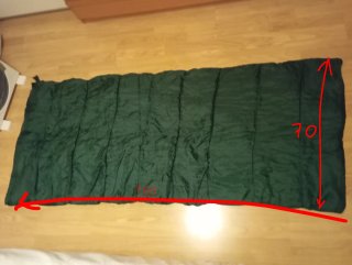 REGALO Saco de dormir verde