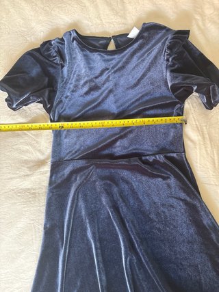 Vestido azul Zara Talla 11/12