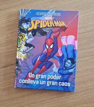 Cómic Spiderman para niños.